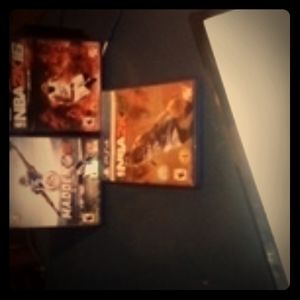 NBA 2k 15 &16  and Madden 16